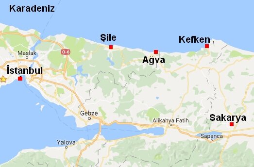 Kefken Nerede