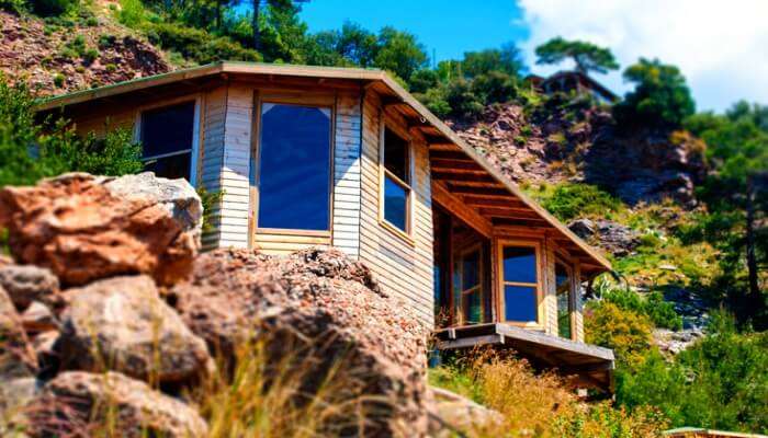 Gemile Lodge Kabak koyu doğa tatil yerleri ağaçevler