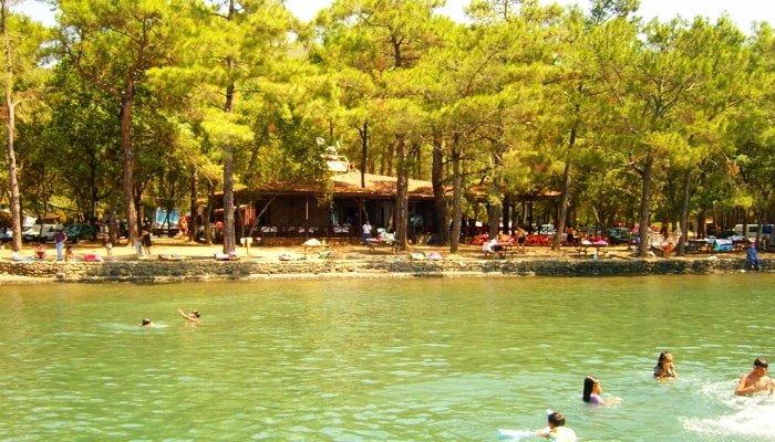 Marmaris kamp yerleri çadır Çubucak tatil yeri