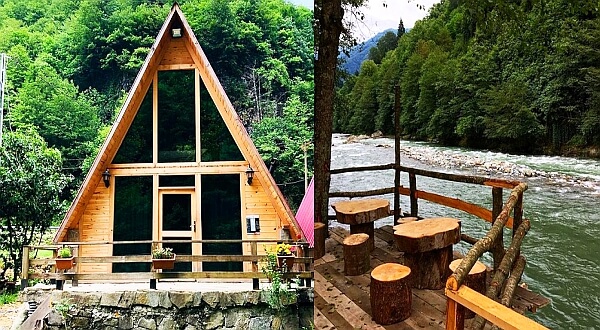 rize bungalov evler konaklama camlihemsin rize bungalovlar