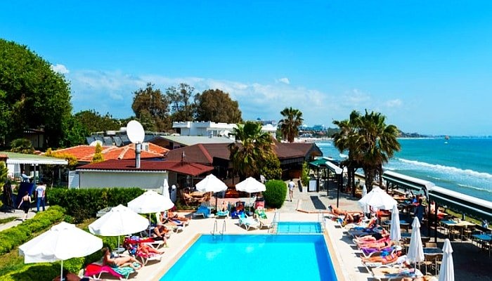 Side bungalov evler tatil yeri Altınkum otel