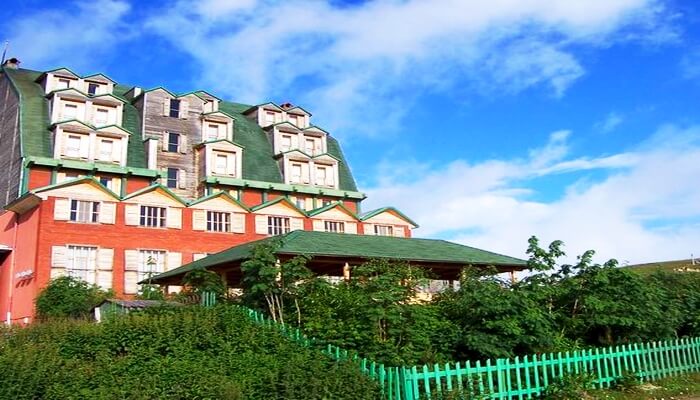 Taşkın otel Sultanmurat yaylası