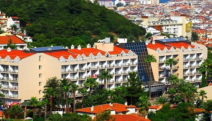 Marmaris su kaydıraklı otel Kervansaray oteli 
