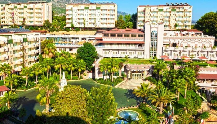 Alanya sahili tatil yerleri Leodikya otel