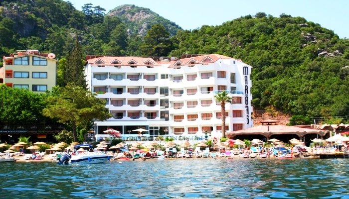 Mar Bas otel Marmaris sahili tatil yerleri 