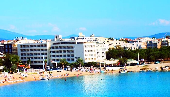 Tuntaş otel Didim sahili denize sıfır tatil